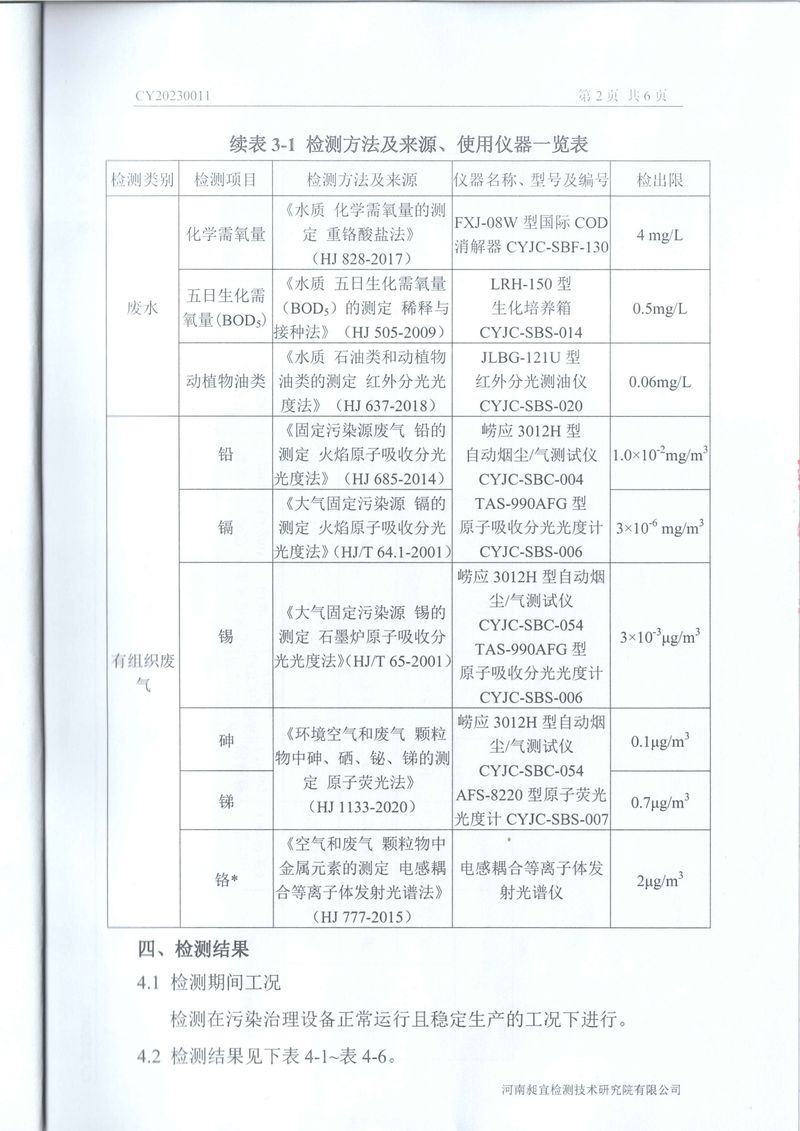2023年01月 廢水、廢氣 檢測報告-2